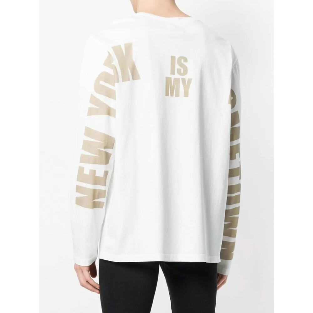 Faith Connexion NY Long Sleeve White Tee Shirt Sz. XS